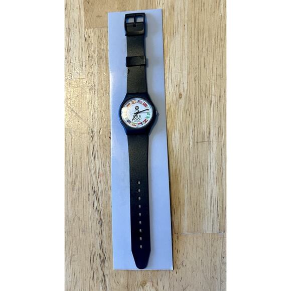 Vintage‎ Chrysler Corporation USA Olympic Watch, Tested New Battery,1980s EUC - Picture 3 of 11